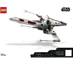 LEGO X-wing Starfighter 75355 Instructies