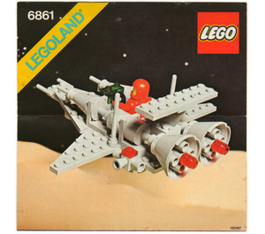 LEGO X1 Patrol Craft 6861-1 Instructions
