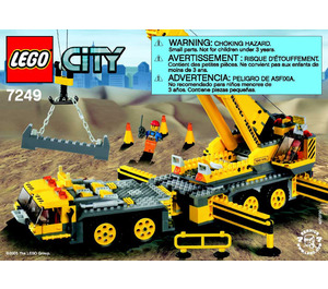 LEGO XXL Mobile Crane Set 7249 Instructions