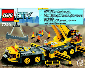 LEGO XXL Mobile Crane 7249 Instrucciones