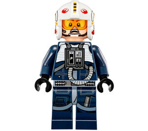 LEGO Y-wing Pilot with Dark Blue Jumpsuit Minifigure