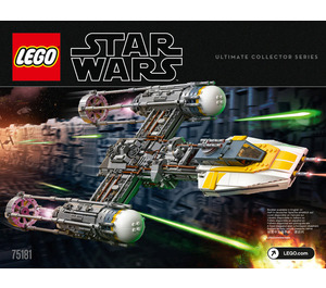LEGO Y-wing Starfighter Set 75181 Instructions