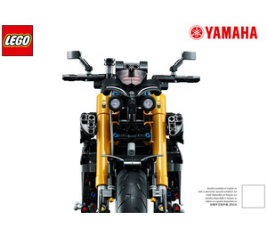 LEGO Yamaha MT-10 SP Set 42159 Instructions