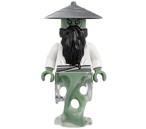 LEGO Yang avec Neck Support et Tuile avec Agrafe Figurine