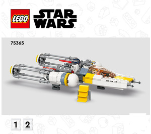 LEGO Yavin 4 Rebel Base Set 75365 Instructions