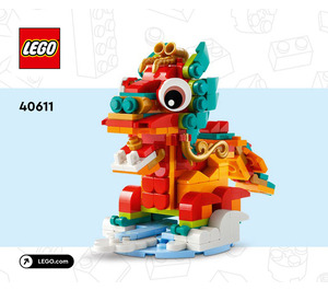 LEGO Year of the Dragon Set 40611 Instructions