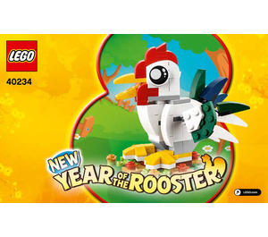 LEGO Year of the Rooster Set 40234 Instructions