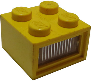 LEGO Amarillo 4.5V Electric Ladrillo con 3 Agujeros