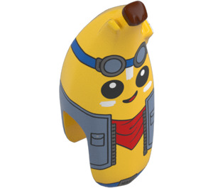 LEGO Yellow Adventure Peely Banana Costume Head