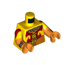 LEGO Yellow Animal Minifig Torso (973 / 78568)