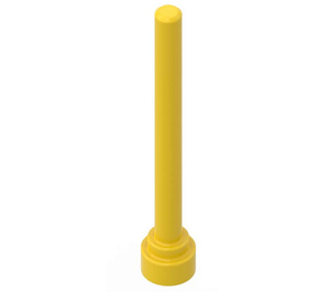 LEGO Geel Antenne 1 x 4 met vlakke top (3957 / 28658)