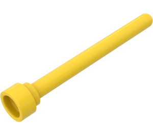 LEGO Amarillo Antena 1 x 4 con la parte superior redondeada (3957 / 30064)