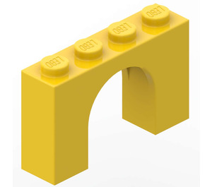 LEGO Jaune Arche
 1 x 4 x 2 (6182)