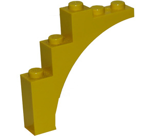 LEGO Yellow Arch 1 x 5 x 4 Regular Bow, Unreinforced Underside (2339 / 14395)