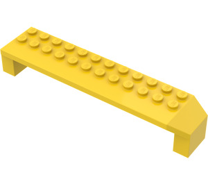 LEGO Yellow Arch 2 x 14 x 2.3 (30296)