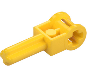 LEGO Geel As 1.5 met Haakse As Connector (6553)