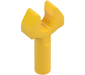 LEGO Yellow Bar 1 with Clip (without Gap in Clip) (3484 / 48729)