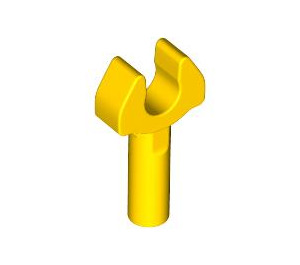 LEGO Yellow Bar 1 with Clip (without Gap in Clip) (3484 / 48729)