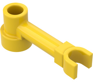 LEGO Giallo Barra 1 x 3 con Verticale Clip (4735)