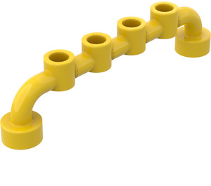 LEGO Gelb Stange 1 x 6 mit geschlossenen Noppen (1764 / 6140)