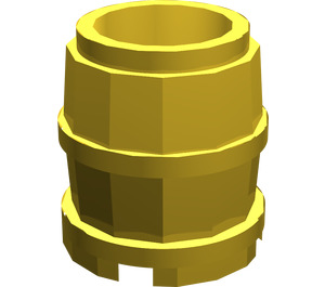 LEGO Yellow Barrel 2 x 2 x 1.7 (2489 / 26170)