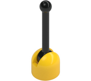 LEGO Yellow Base with Black Lever (4592 / 73587)