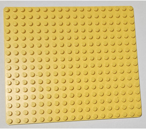 LEGO Yellow Baseplate 16 x 18