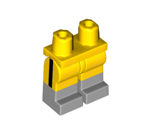 LEGO Yellow Batman with Boxing Gloves Minifigure Hips and Legs (3815 / 30444)