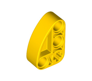LEGO Yellow Beam 1 x 2 x 3 Bent 90 Degrees Quarter Ellipse (71708)