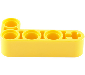 LEGO Jaune Faisceau 2 x 4 Courbé 90 degrés, 2 et 4 des trous (32140 / 42137)
