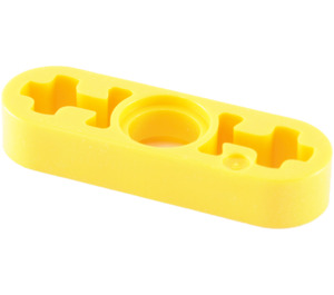 LEGO Yellow Beam 3 x 0.5 Thin with Axle Holes (6632 / 65123)