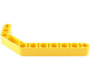 LEGO Gelb Strahl 3 x 3.8 x 7 Gebogen 45 Doppelt (32009 / 41486)