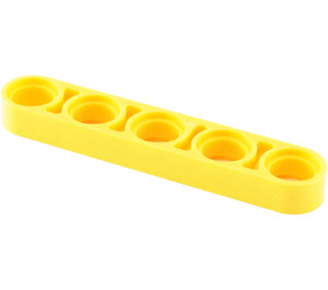 LEGO Gelb Strahl 5 x 0.5 Dünn (32017)