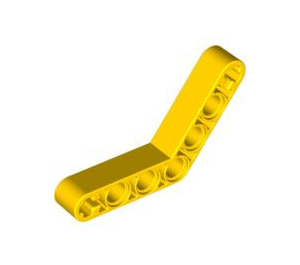 LEGO Jaune Faisceau Courbé 53 degrés, 4 et 4 des trous (32348 / 42165)