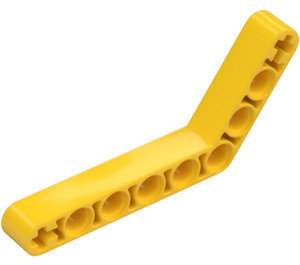 LEGO Gelb Balken Gebogen 53 Grad, 4 und 6 Löcher (6629 / 42149)