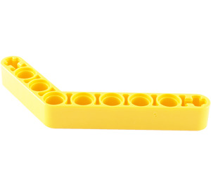LEGO Geel Balk Krom 53 graden, 4 en 6 Gaten (6629 / 42149)