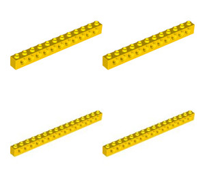 LEGO Yellow beams Set 1221-1