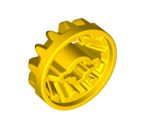 LEGO Yellow Bevel Gear Half with 14 Teeth (69762)