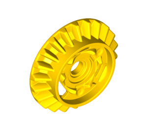 LEGO Yellow Bevel Gear Half with 22 Teeth (69761)