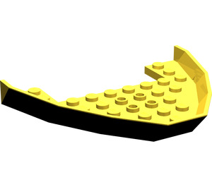 LEGO Yellow Boat Top 8 x 10 (2623)