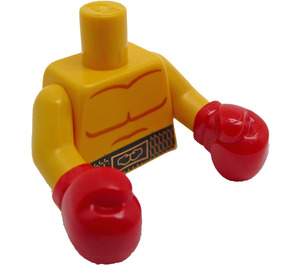 LEGO Amarillo Boxer Torso (973 / 97149)