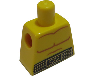 LEGO Gul Boxer Kropp utan armar (973)