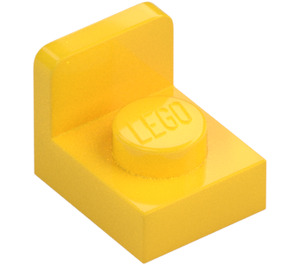 LEGO Jaune Support 1 x 1 avec 1 x 1 assiette En haut (36840)