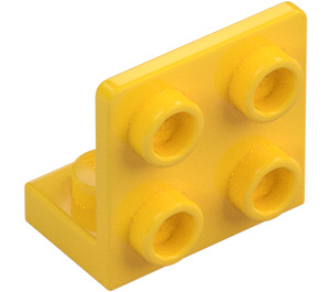 LEGO Yellow Bracket 1 x 2 - 2 x 2 Up (99207)