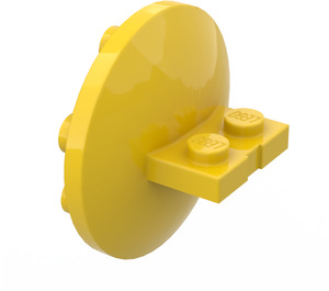 LEGO Yellow Bracket 1 x 2 - Dish 4 x 4 (30209)