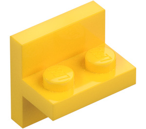 LEGO Yellow Bracket 1 x 2 with Vertical Tile 2 x 2 (41682)