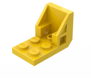 LEGO Yellow Bracket 2 x 3 - 2 x 2 (4598)