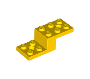 LEGO Geel Beugel 2 x 5 x 1.3 met Gaten (11215 / 79180)
