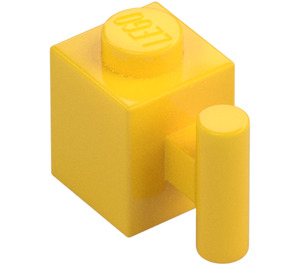 LEGO Geel Steen 1 x 1 met Handvat (2921 / 28917)