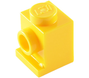 LEGO Gelb Backstein 1 x 1 mit Scheinwerfer (4070 / 30069)